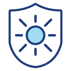 UV sunglasses icon