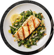 Fancy fish dish